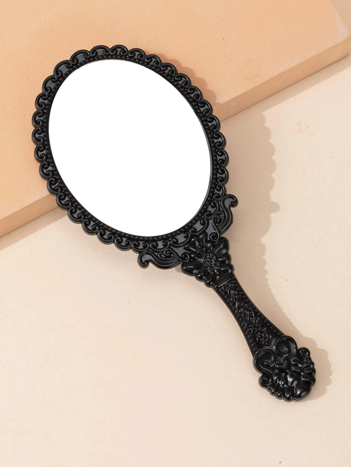 16156 1b-043 Espejo De Mano Vintage 1 Pza