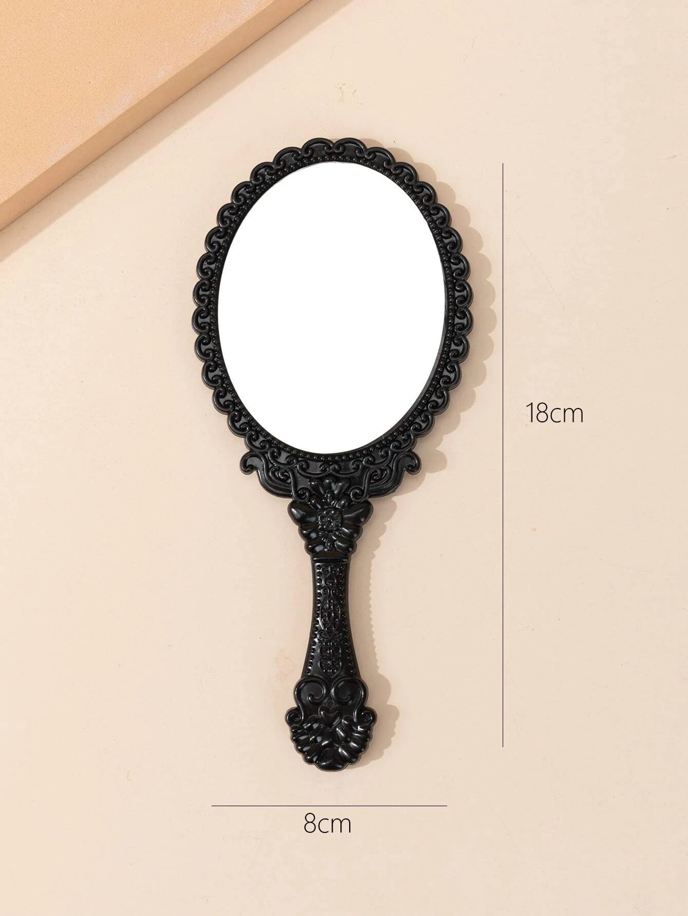 16156 1b-043 Espejo De Mano Vintage 1 Pza