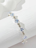 11416 1b-070 Pulsera con diseño de diamante de imitación
