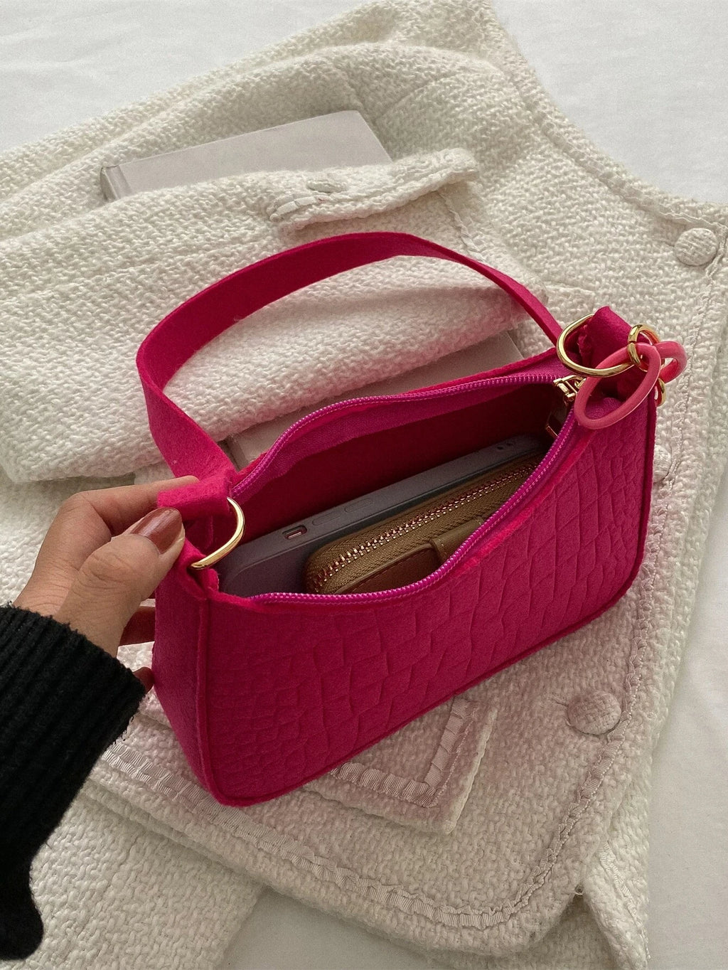 14611 1c-03-10 Bolso baguette 1 Pza