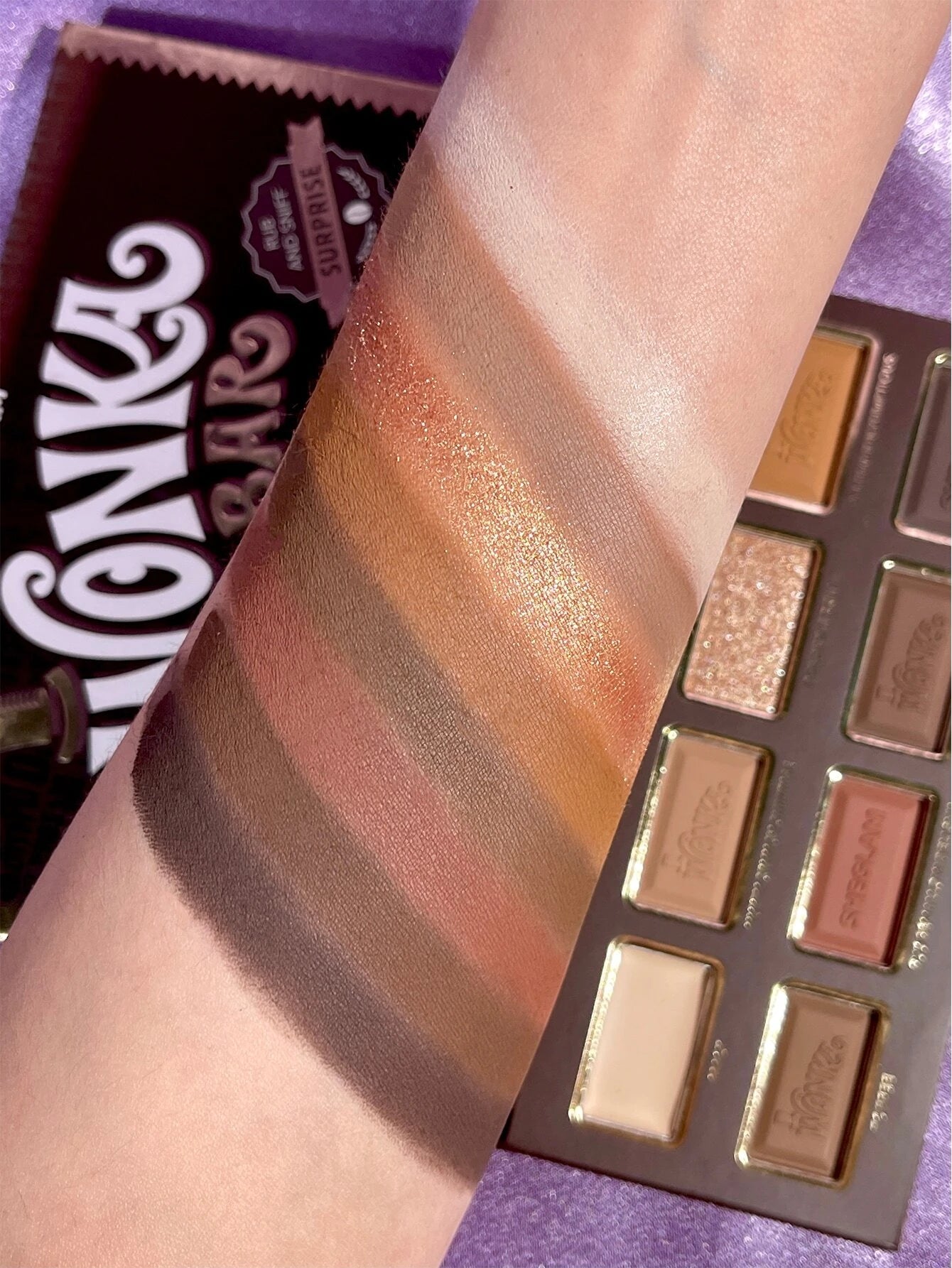 17984 1b-051 SHEGLAM Paleta De Sombras De Ojos Willy wonka