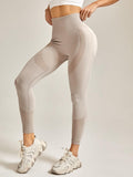 8339 1t-007 Leggings deportivos de cintura ancha
