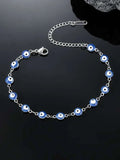 6593 1b-063 Pulsera tobillera decoración del mal de ojo