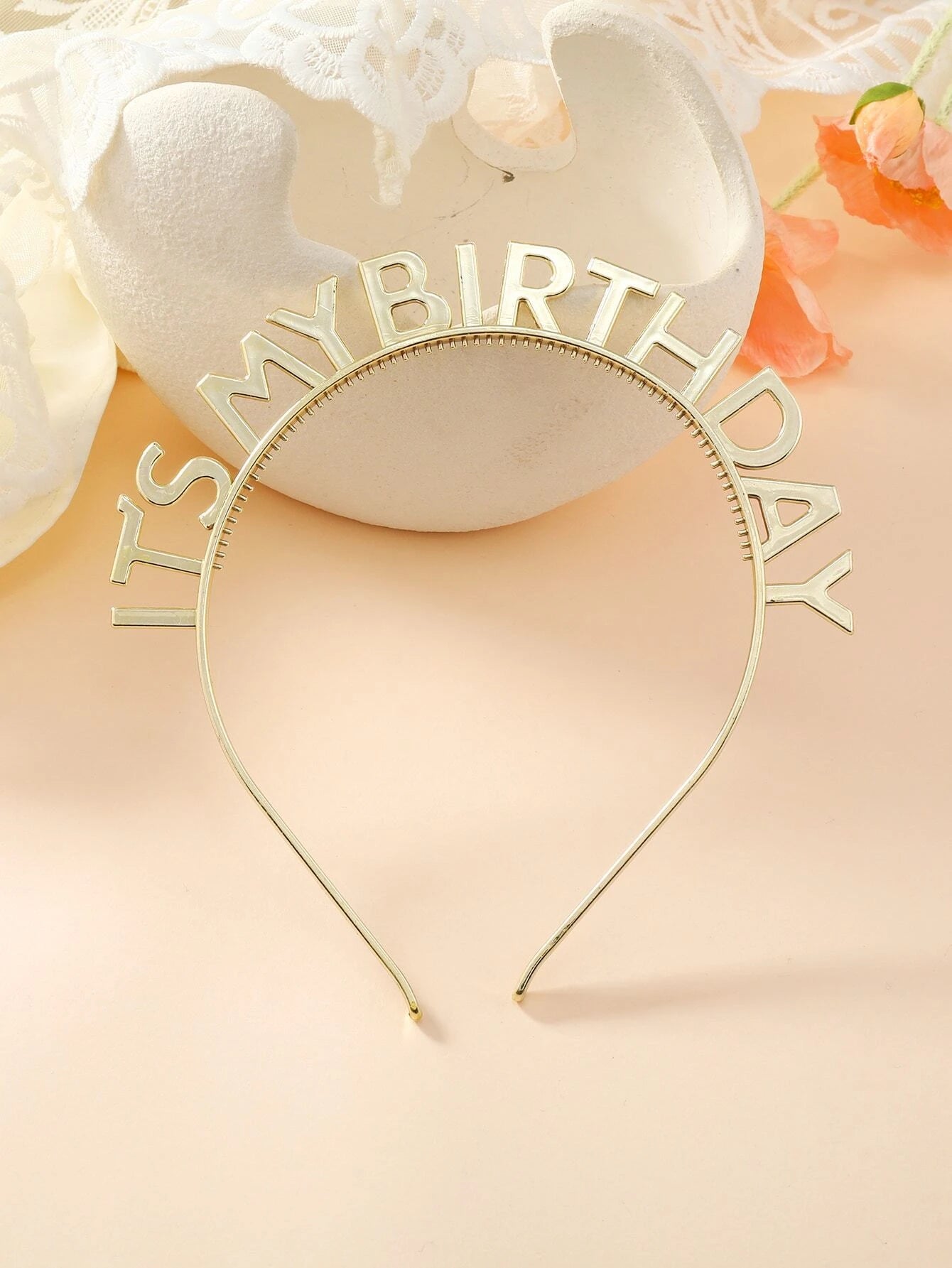 16202 1c-013 Diadema diseño cumpleaños 1 Pza