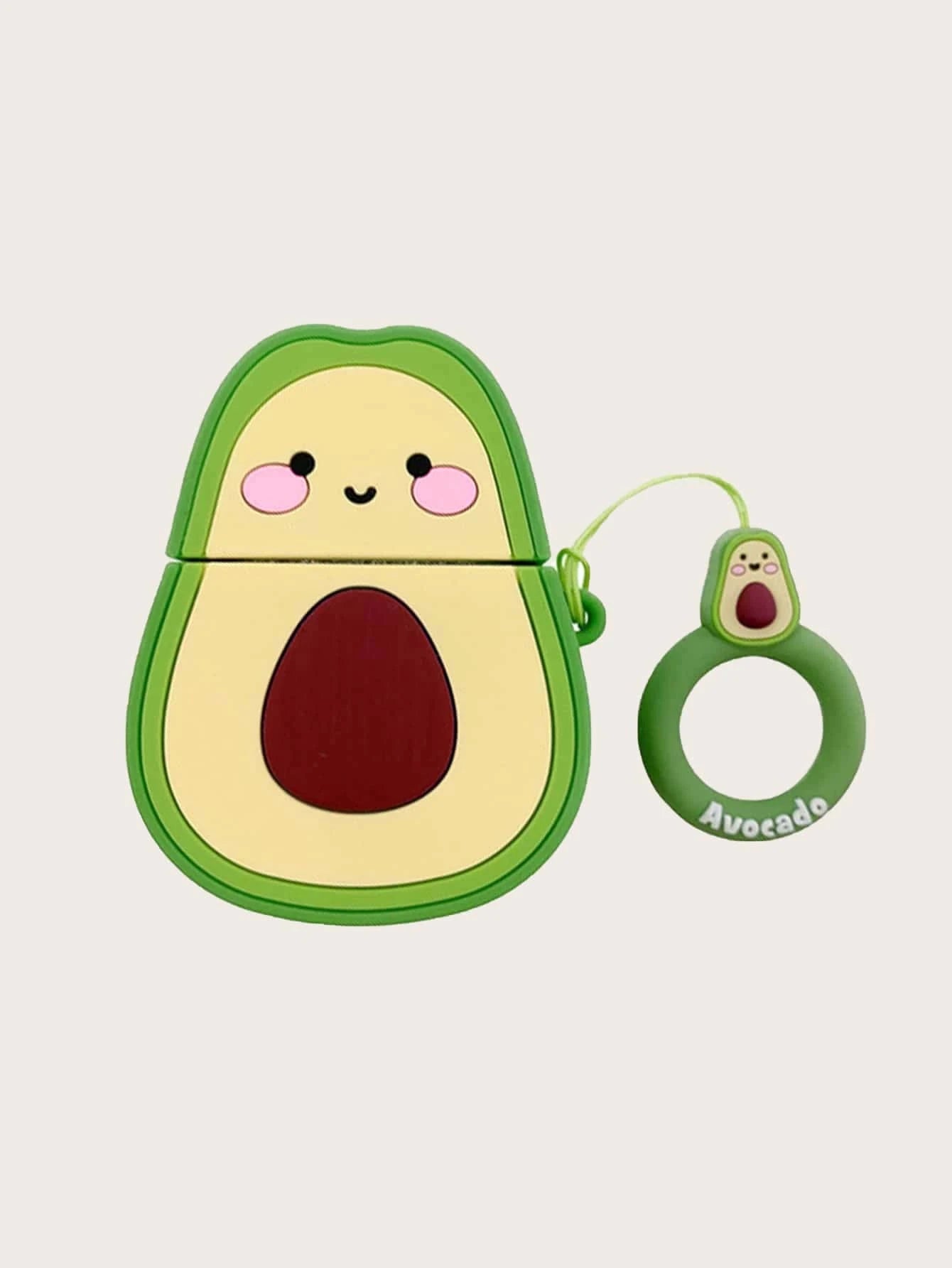 6805 1b-02-06 Funda de airpods con aguacate