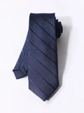 9397 1a-102 Corbata con patrón de rayas con cordón