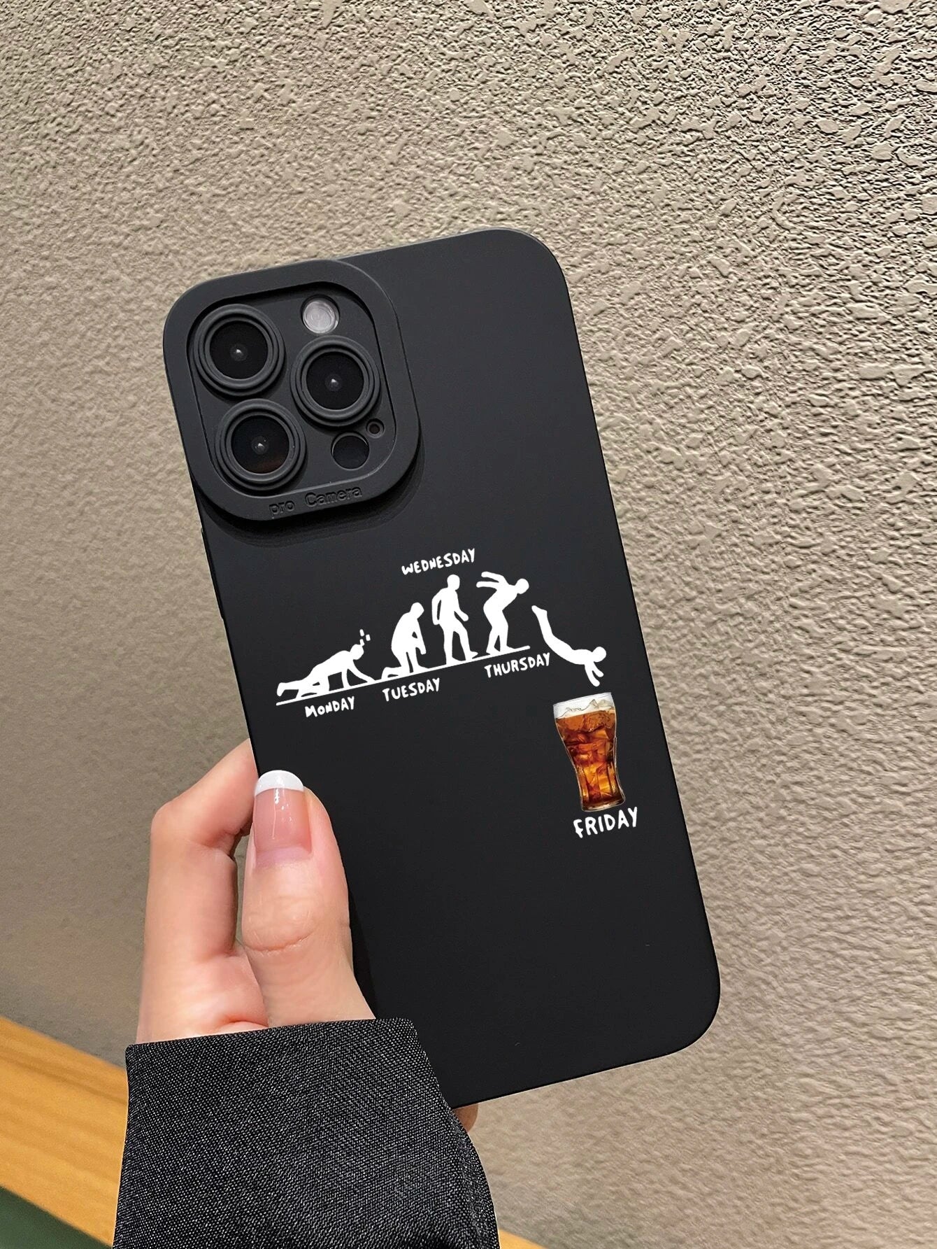 5265 2t-014 Funda para móvil gracioso con estampado de figura