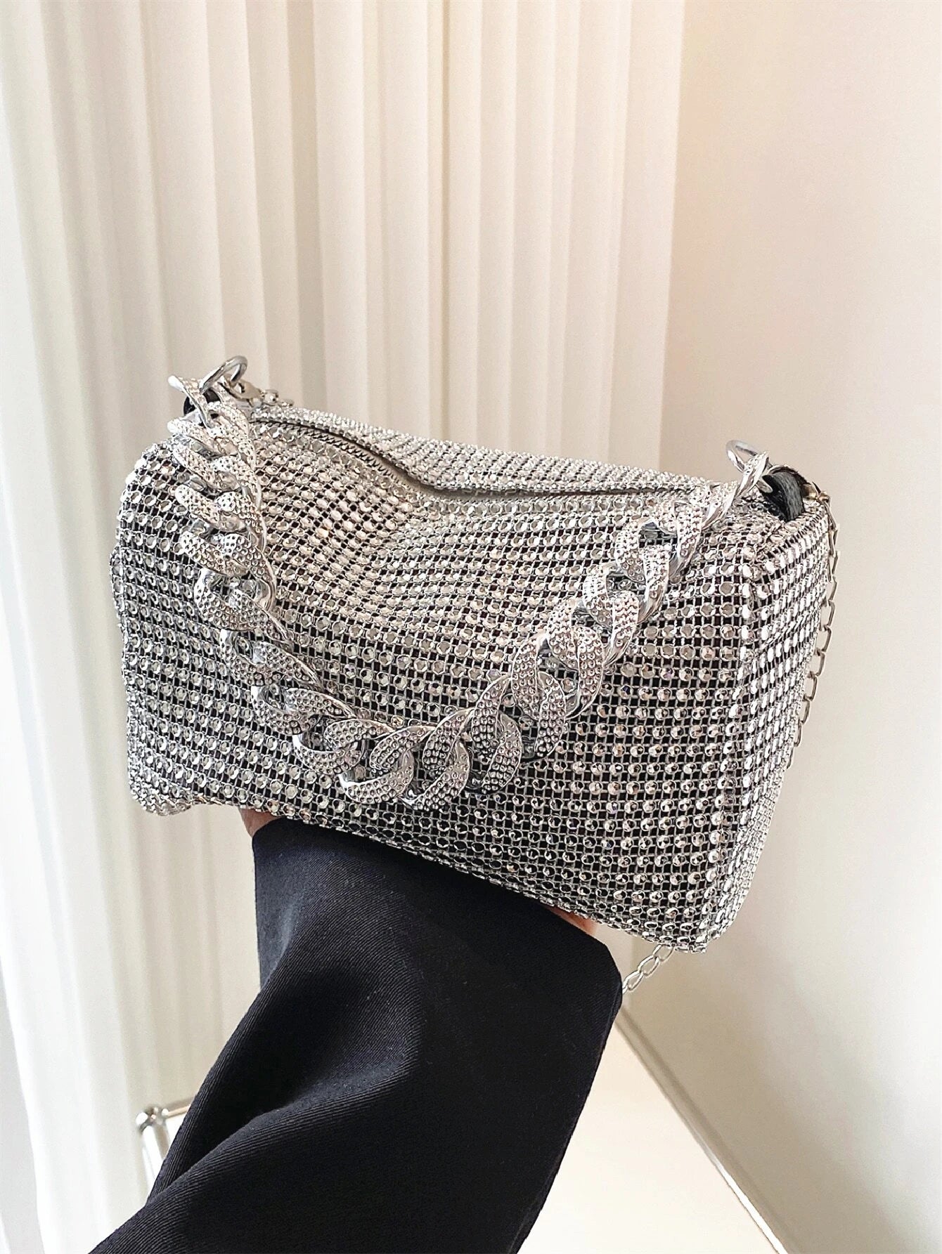 6196 a11-01 Bolso Glamoroso brillante