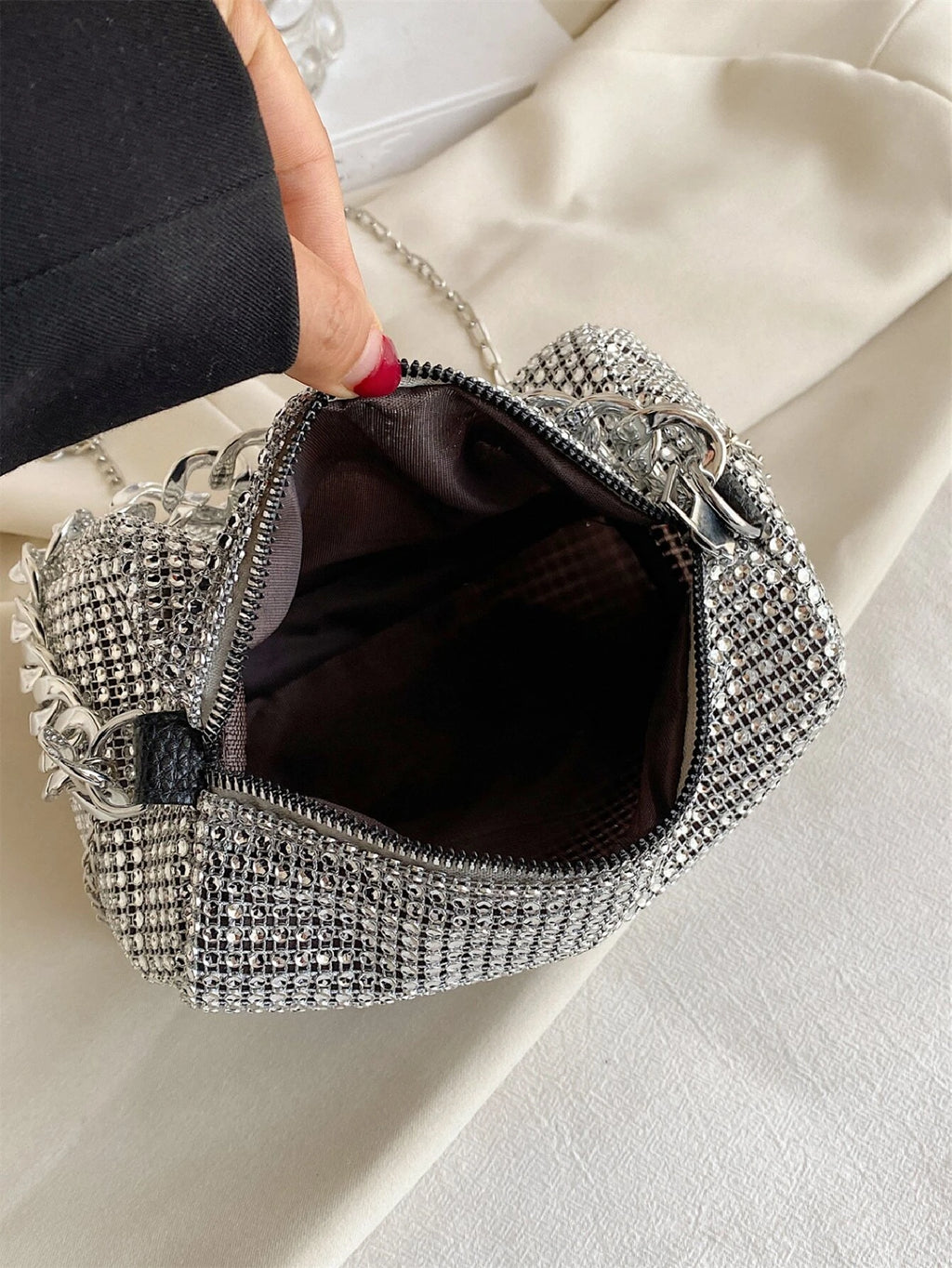 6196 a11-01 Bolso Glamoroso brillante