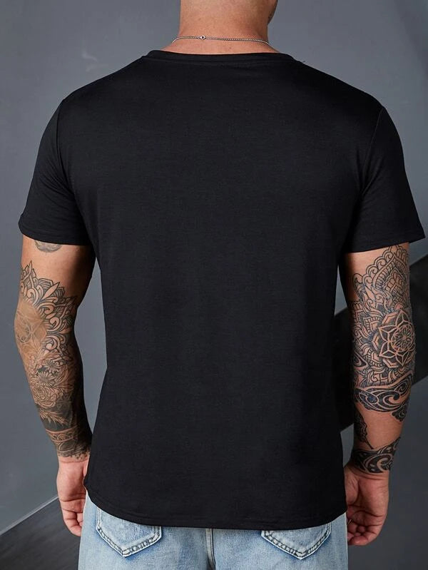 6986 a01-05 Camiseta con estampado de letra