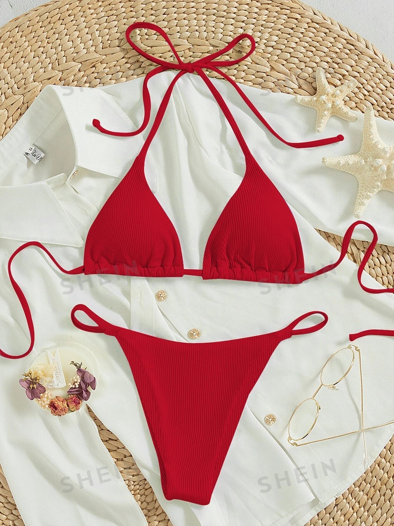 19257 id-218 Bikini minimalista unicolor 2 Pzas