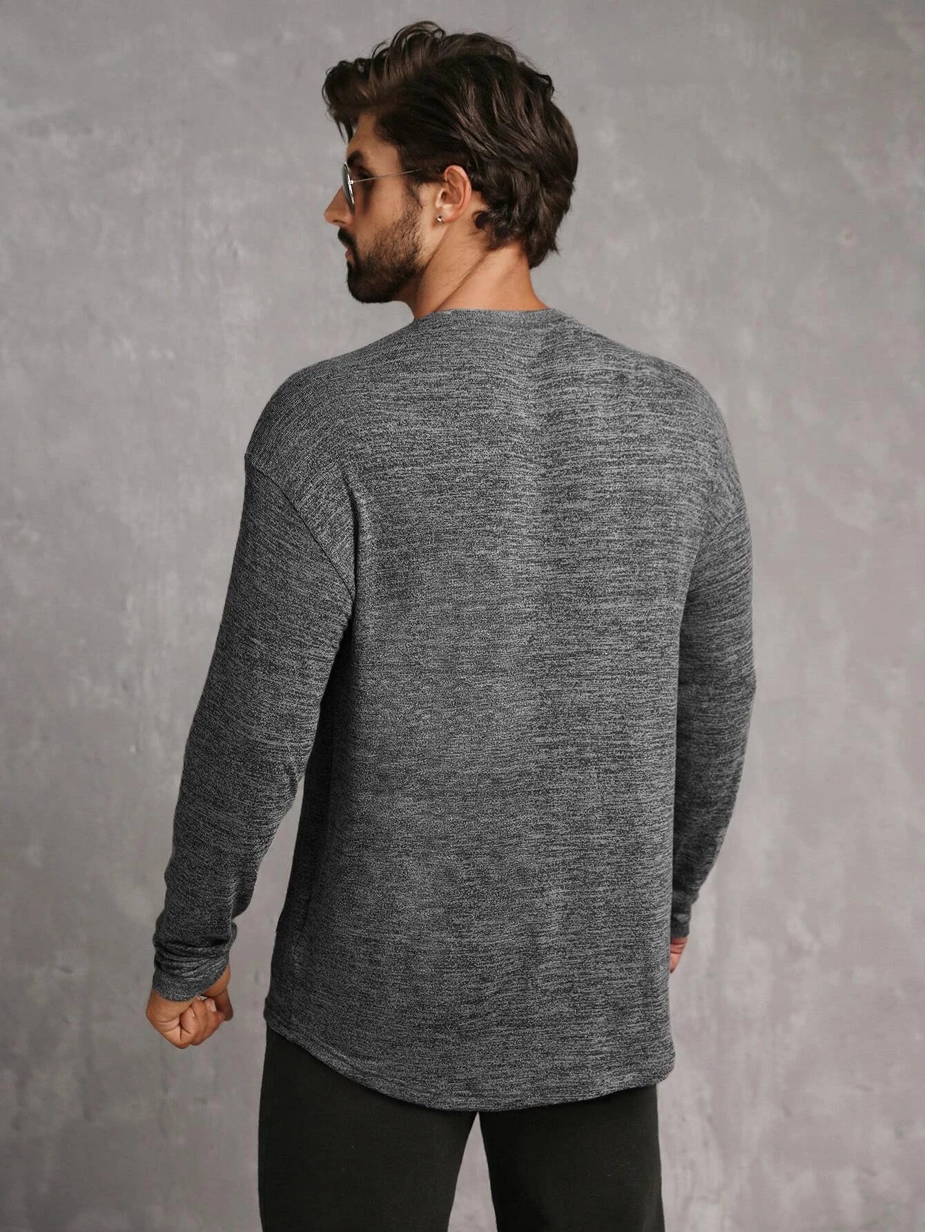 8557 1t-006 Camiseta con diseño de parche de letra