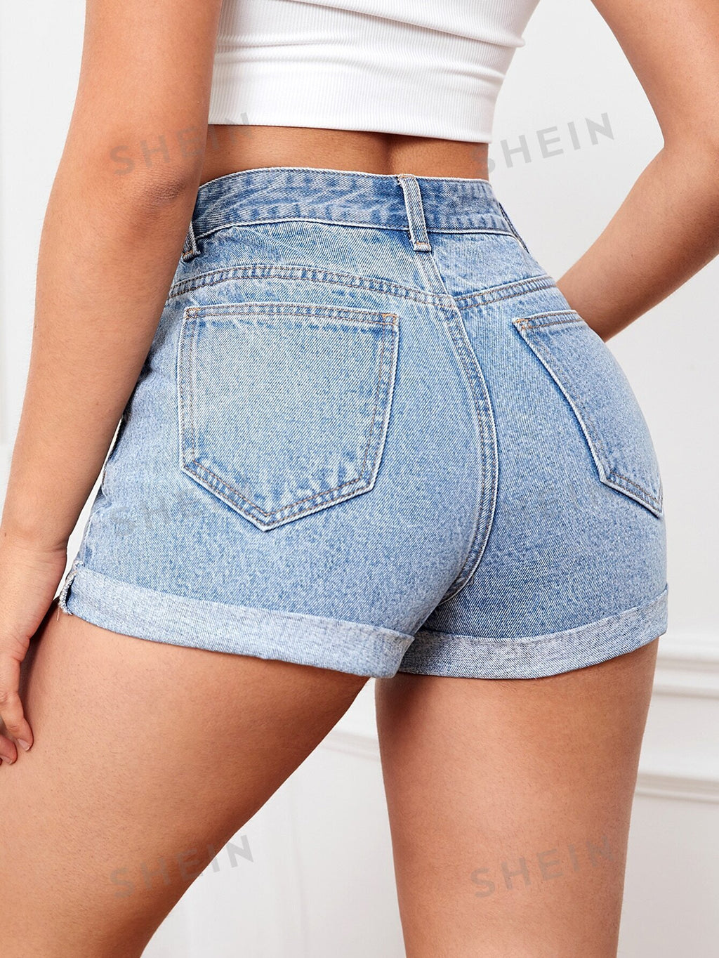 17360 1a-069 Shorts en mezclilla  1 Pza