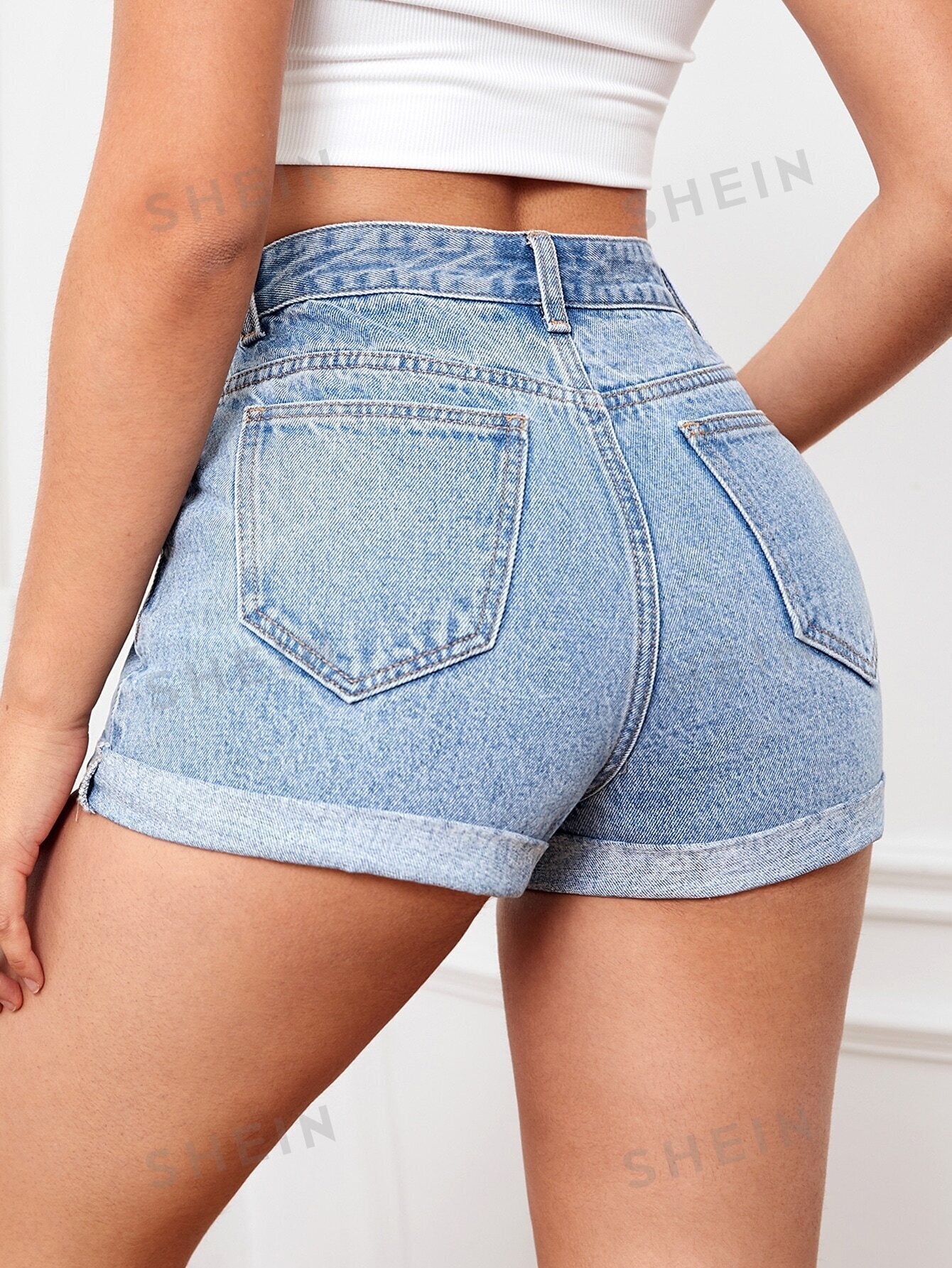 17360 1a-069 Shorts en mezclilla  1 Pza