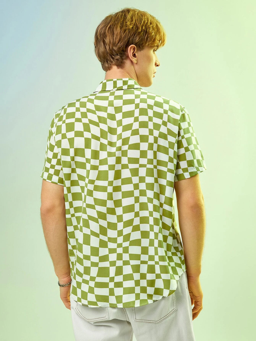 15401 1a-01-02 Camisa De Cuadros 1 Pza