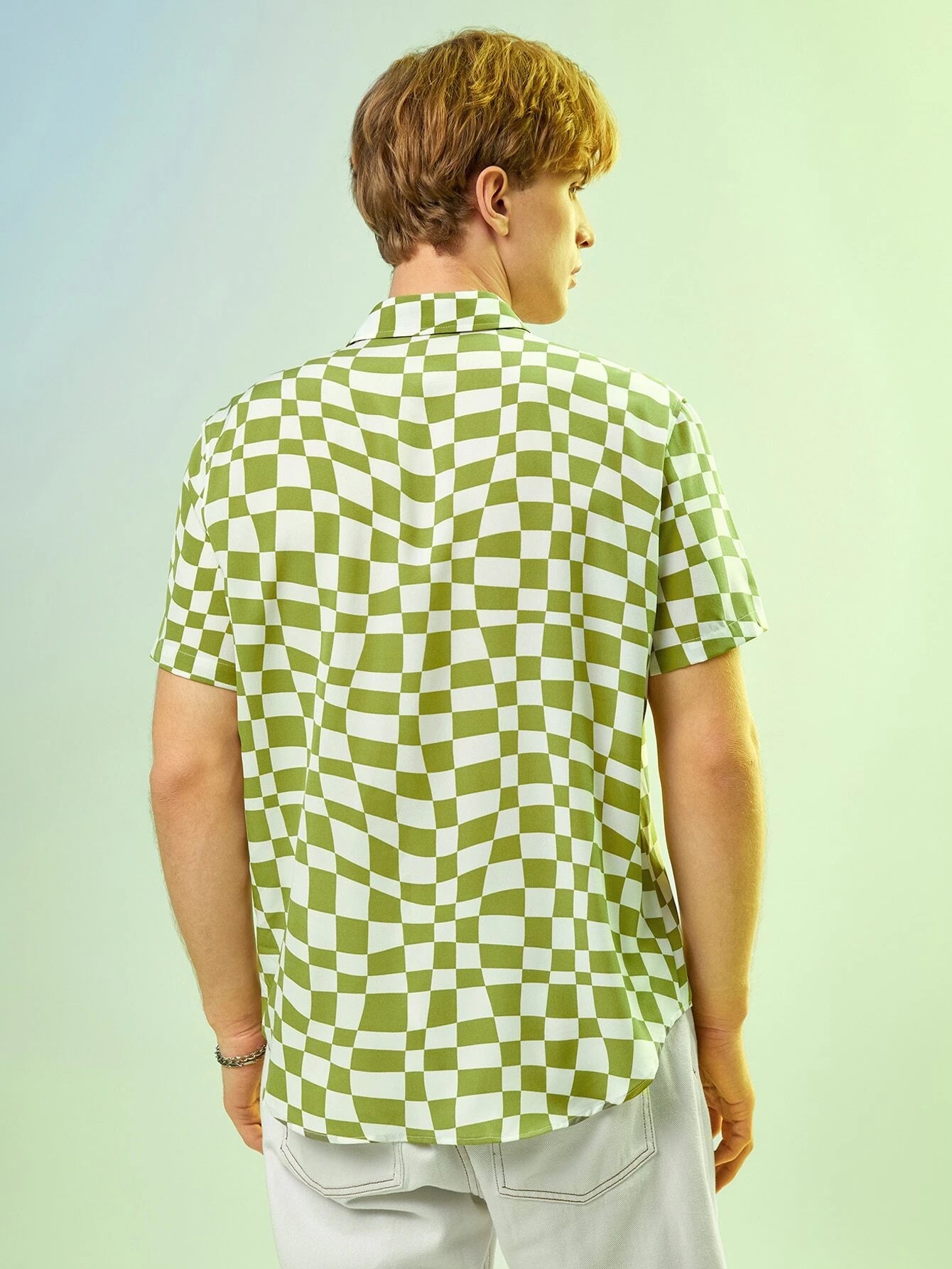 15401 1a-01-02 Camisa De Cuadros 1 Pza