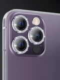 5634 a09-11 Protector de lente de cámara Glitter Eagle Eye de 3 piezas compatible con iPhone 15/15Pro/15Plus/15Promax