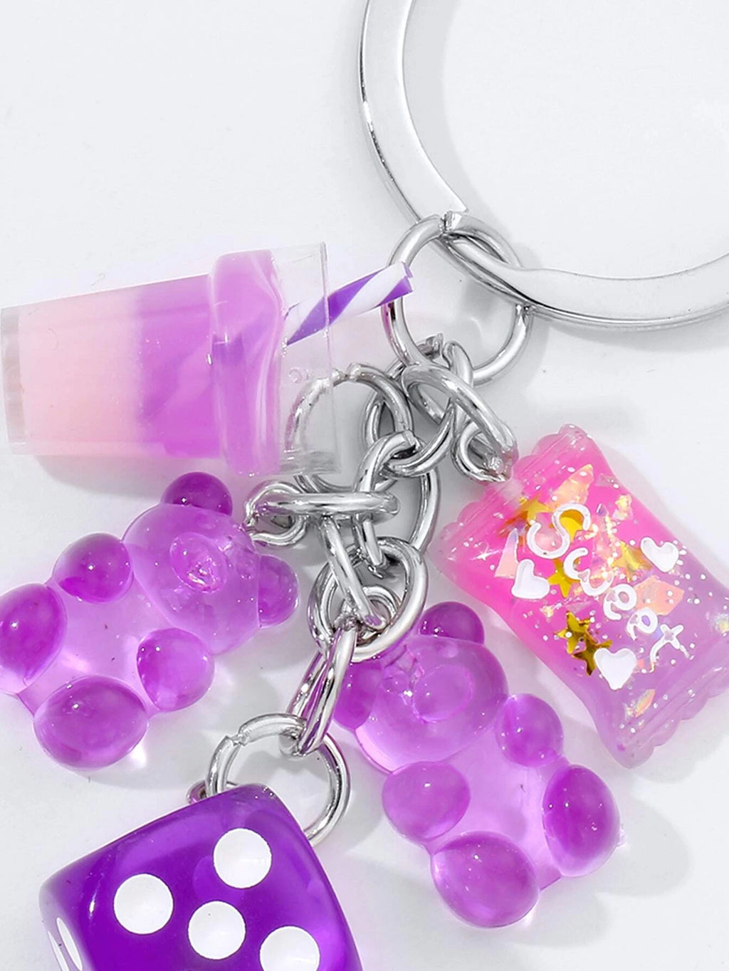 13385 1b-014 Llavero oso & dado accesorio