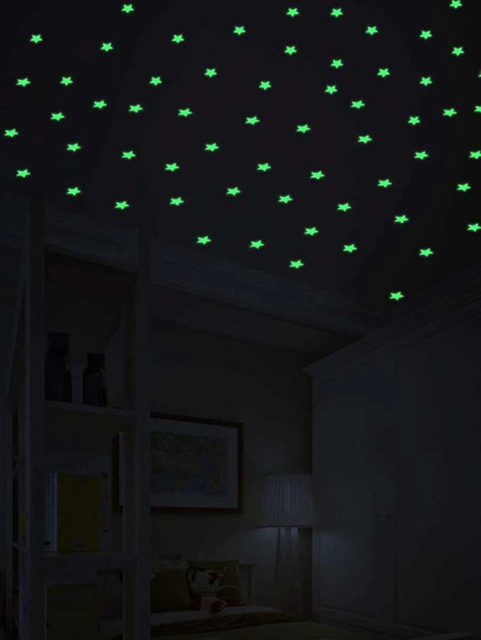 11134 1b-044 Pegatina de pared luminosa 100 Pzas