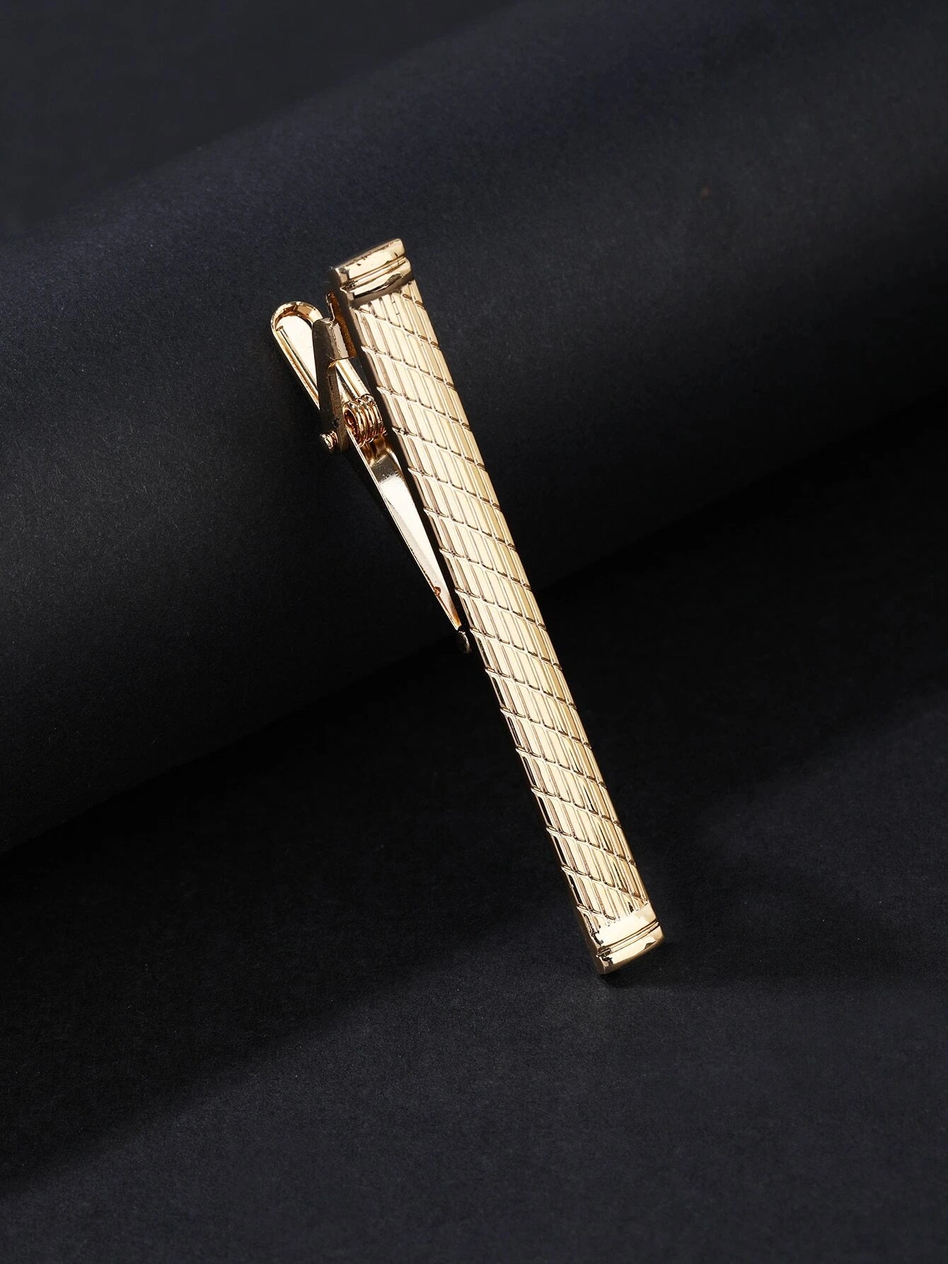 9419 1b-070 Clip de corbata minimalista de cobre