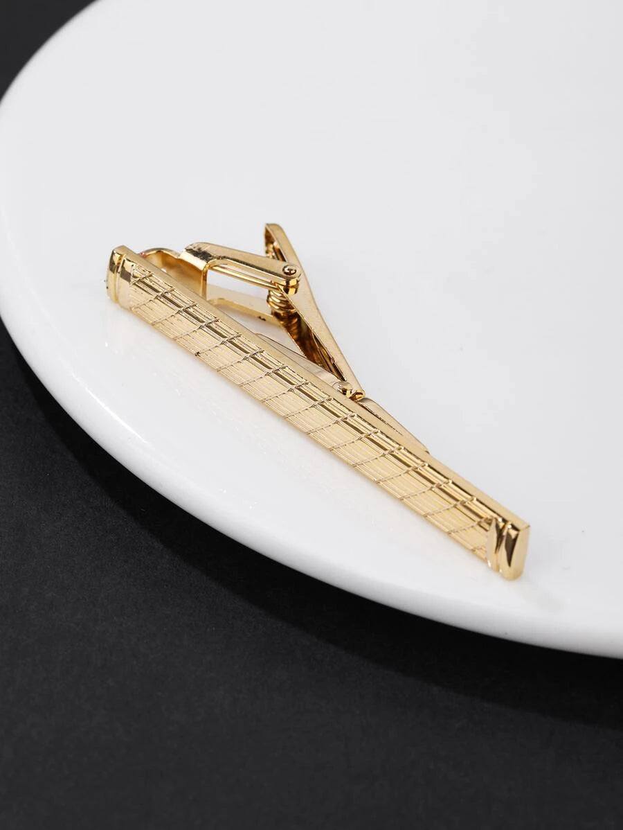 9419 1b-070 Clip de corbata minimalista de cobre