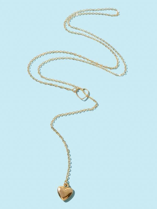 7936 1b-030 Collar en Y con accesorio de corazón