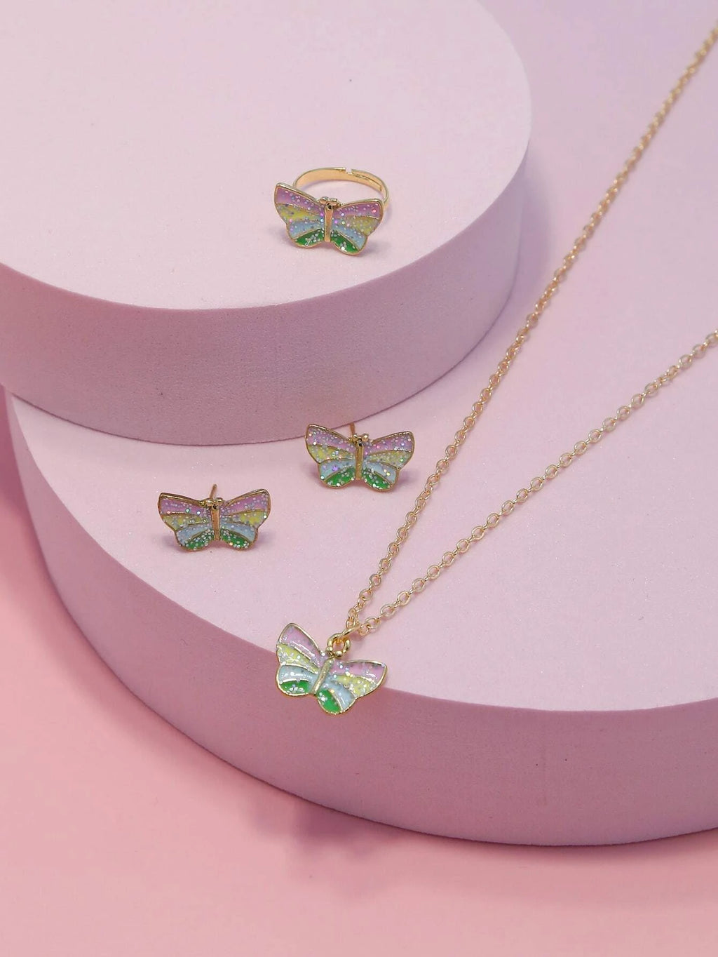 14289 1b-023 Conjunto de Pendientes 3 Pzas