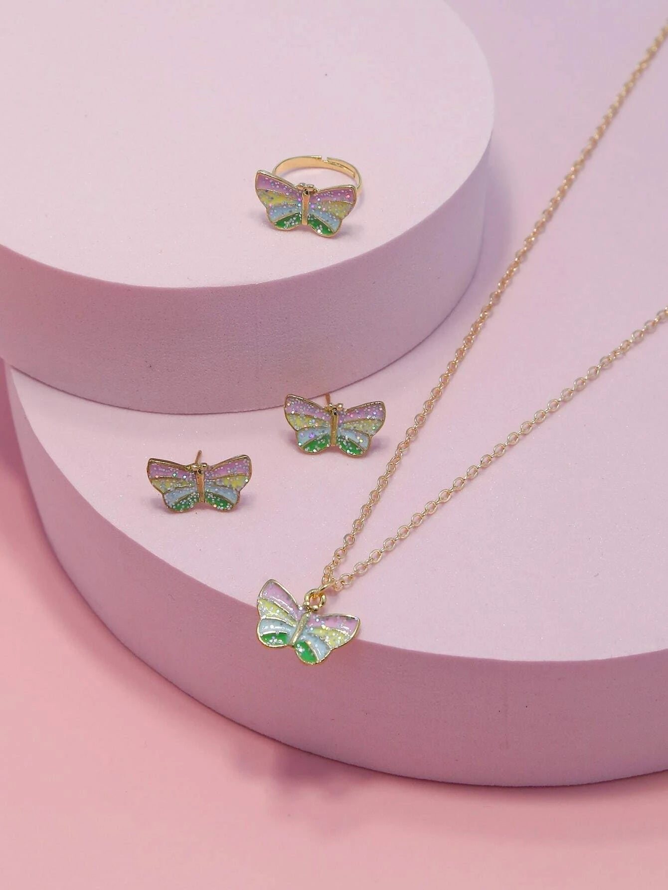 14289 1b-023 Conjunto de Pendientes 3 Pzas