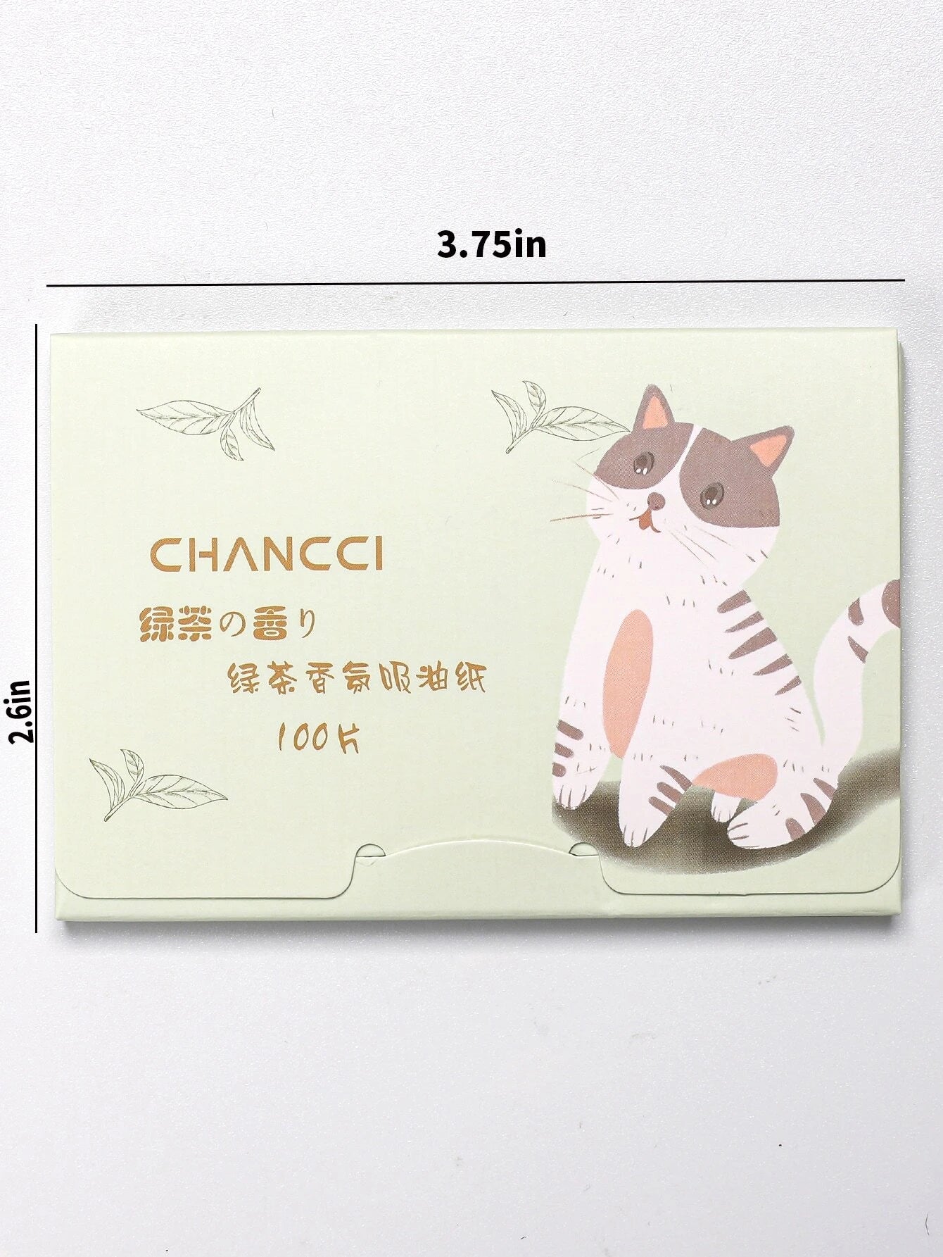 5955 1b-023 Set 100 piezas De papel secante de aceite para la cara