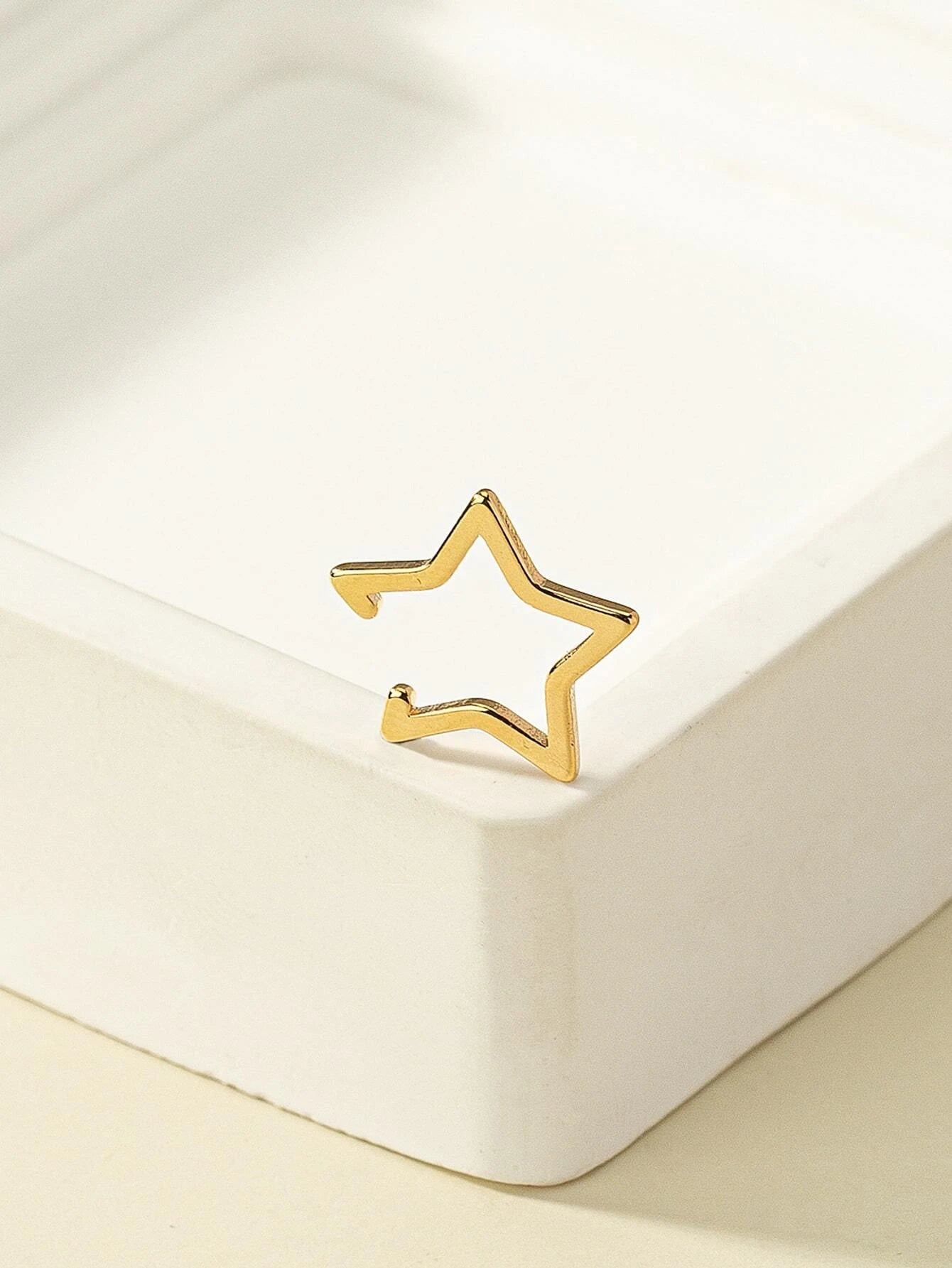 14290 1b-035 Clip Oreja/Nariz Forma De Estrella 1 Pza