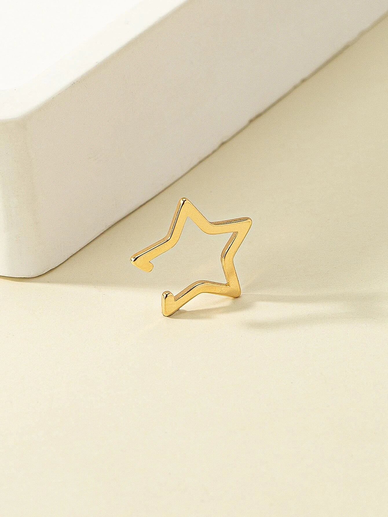 14290 1b-035 Clip Oreja/Nariz Forma De Estrella 1 Pza