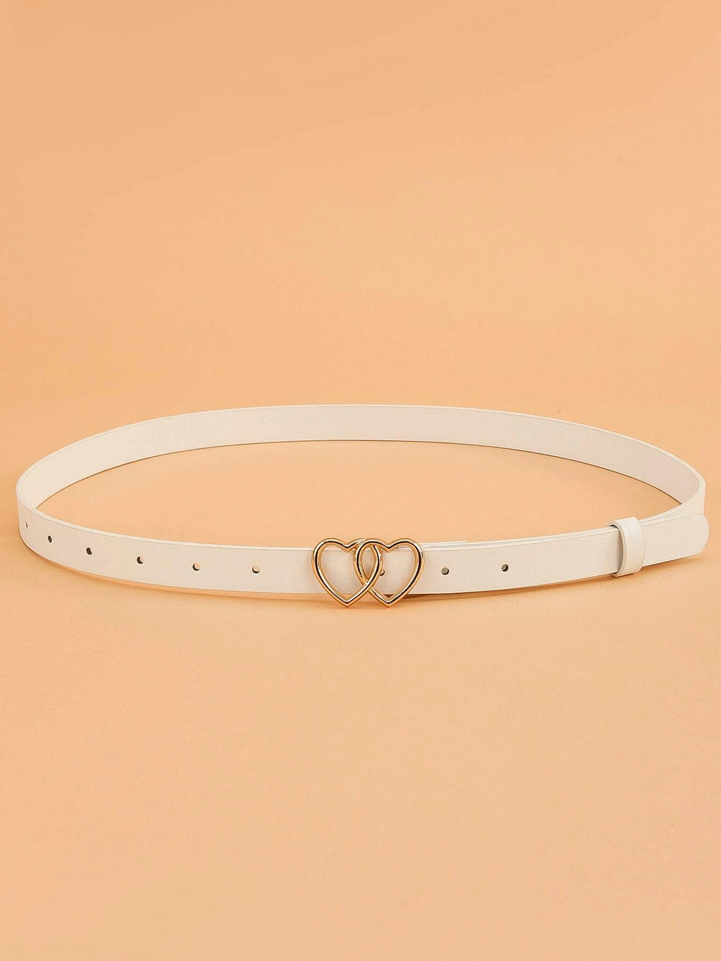 12265 1b-02-12 Cinturón con hebilla de corazón 1 Pza