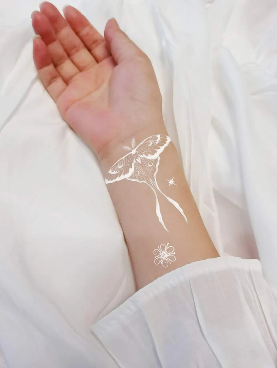 7883 1b-048 Etiqueta engomada del tatuaje