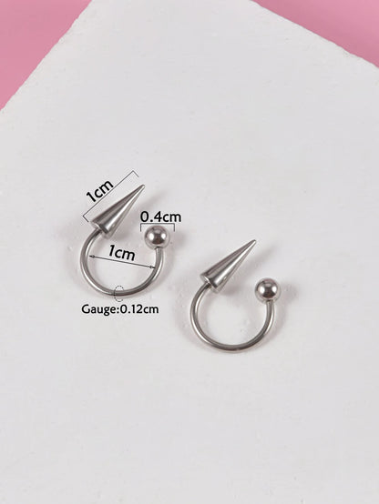 12638 1b-04-13 Piercing de Labio 2 Pzas