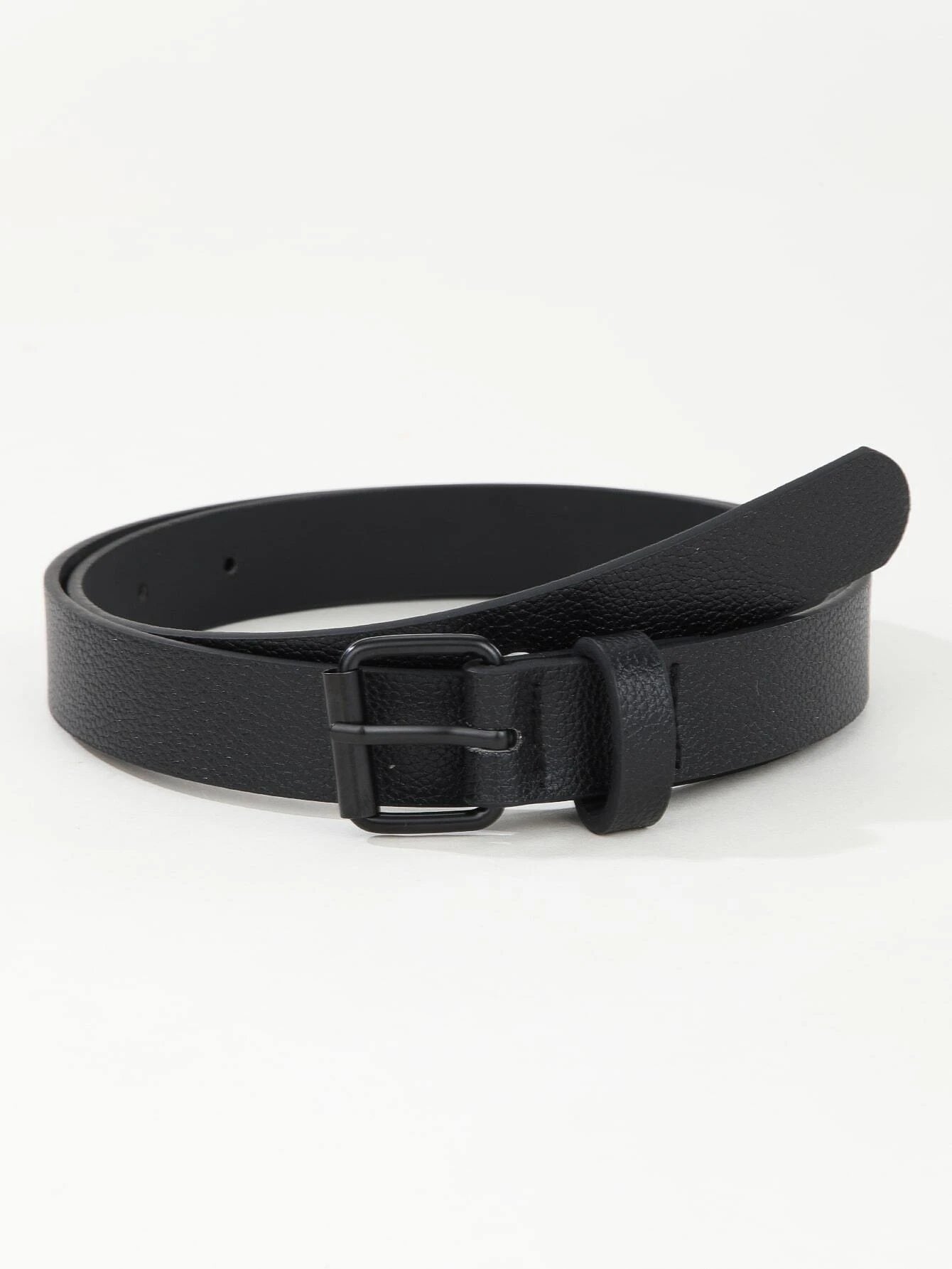 6962 a06-06 cinturón de hebilla cuadrada minimalista