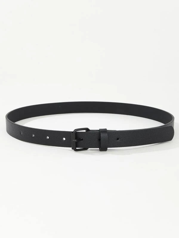6962 a06-06 cinturón de hebilla cuadrada minimalista