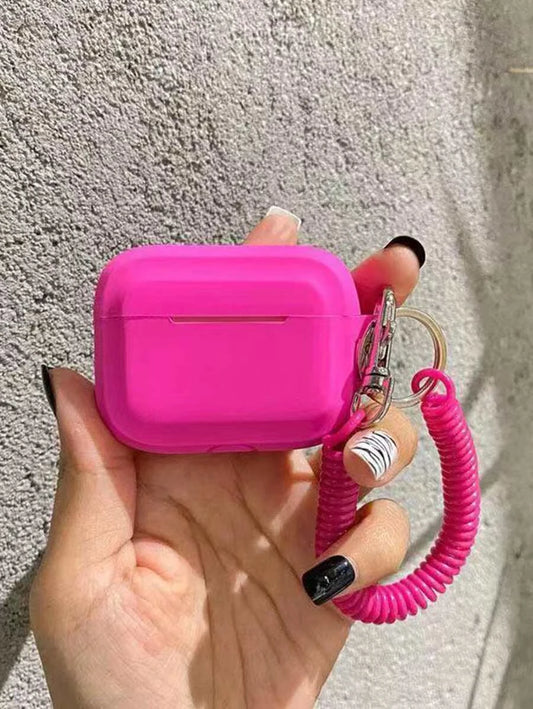 10731 2t-008 Funda compatible con Airpods unicolor