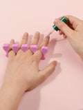5469 1b-051 Separadores uñas 20 piezas color rosa
