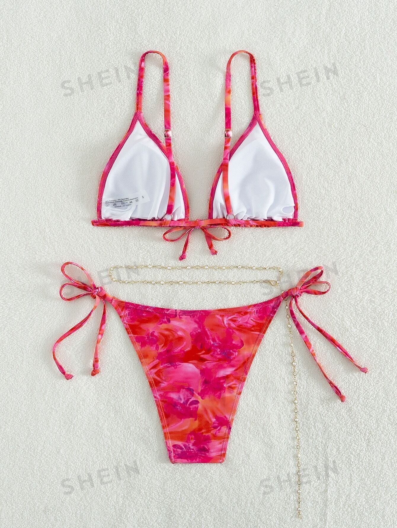 17701 1a-124 Conjunto de bikini 3 Pzas