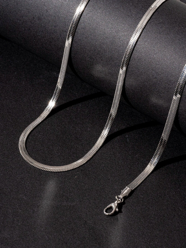 3550 Collar de cadena minimalista con pulsera