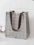 10357 1t-002 Bolsa térmica con patrón de cuadros