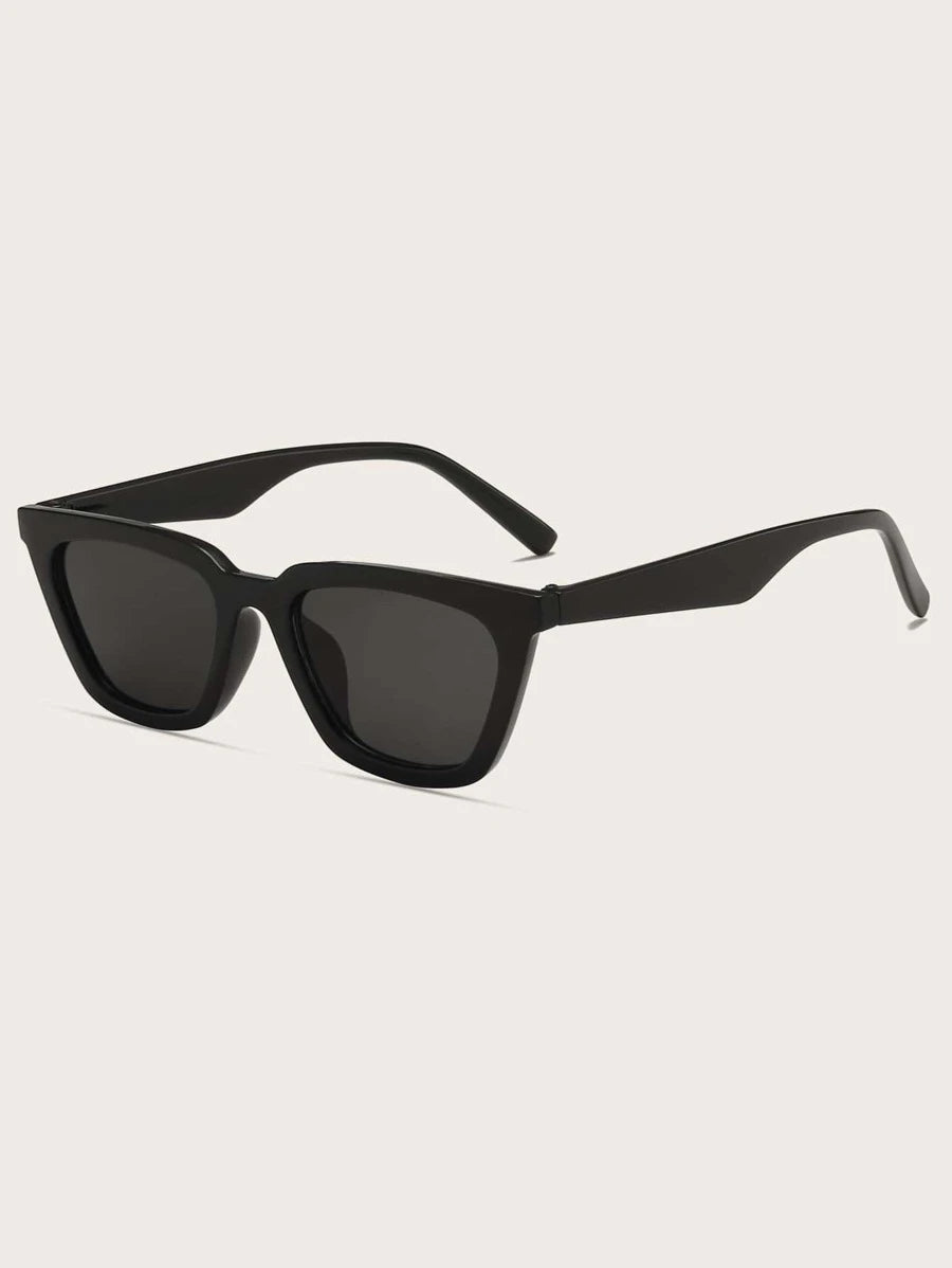 9046 a02-03 gafas de sol negras con montura acrílica para la vida diaria