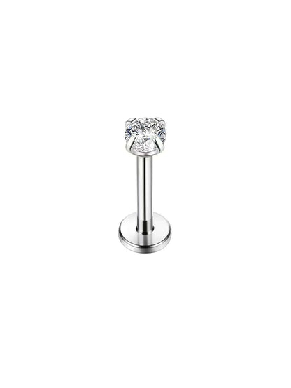 12639 1b-04-13 Piercing Plateado de labio 1 Pza