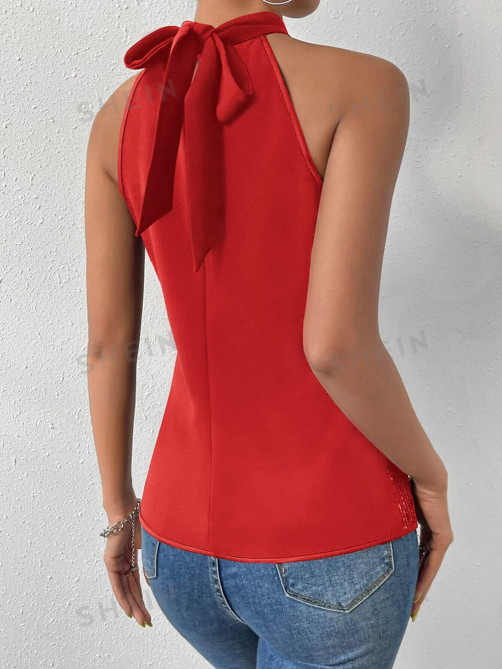 17411 1t-007 Top con lentejuelas 1 Pza