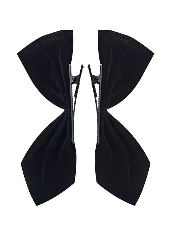 6379 1b-034 Mujer dos piezas Horquilla con diseño de lazo moda estilo