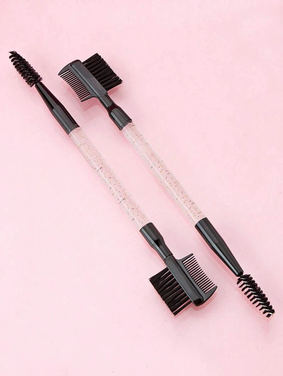 11394 1b-007 2 cepillos para cejas de doble punta