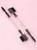 11394 1b-007 2 cepillos para cejas de doble punta