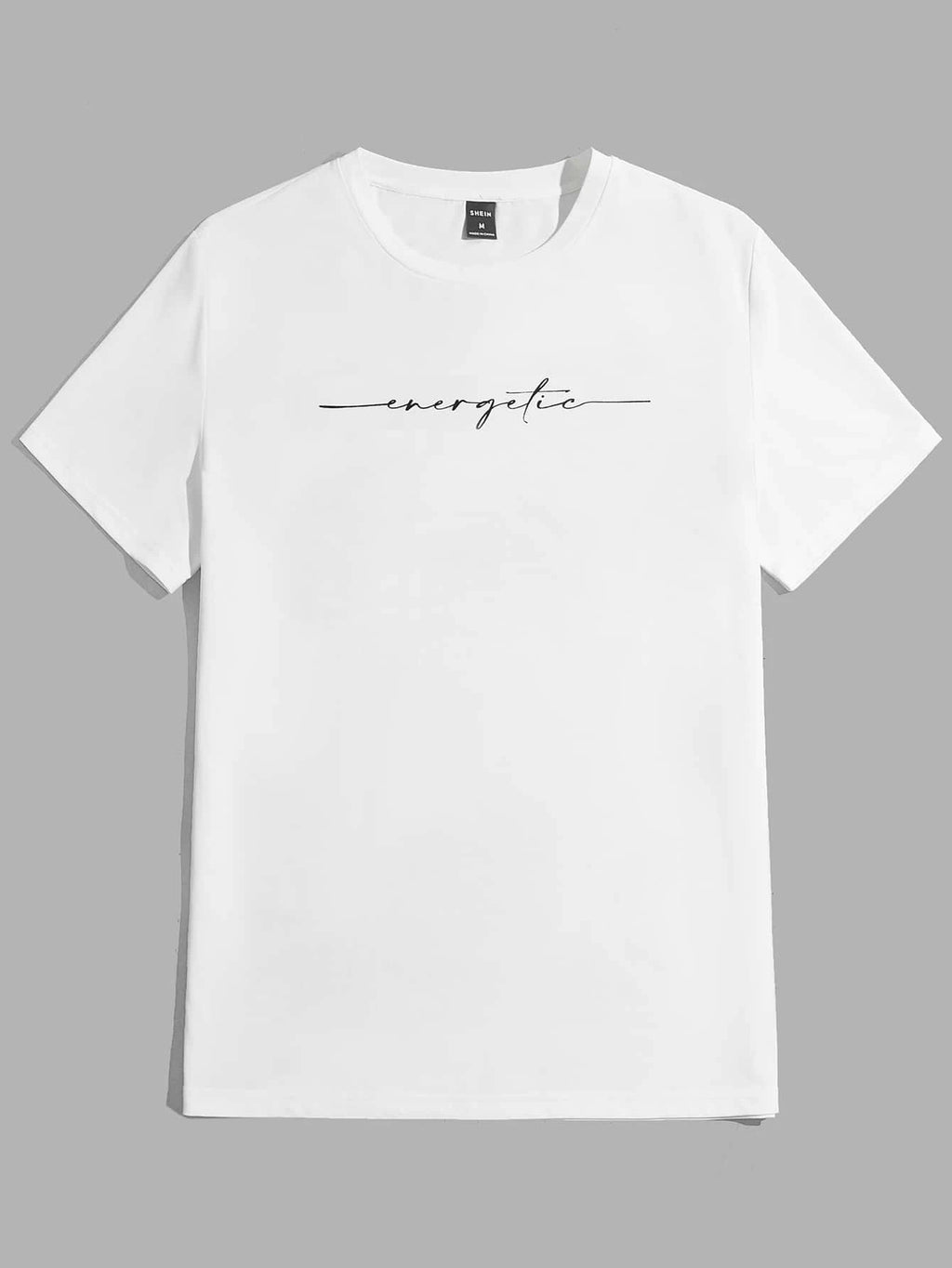 6984 a01-05 Camiseta con estampado de letra