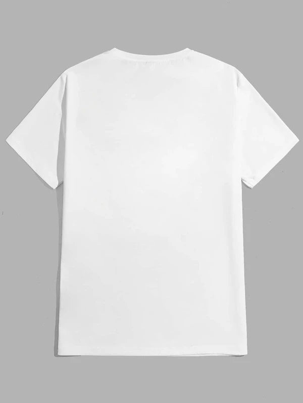6984 a01-05 Camiseta con estampado de letra