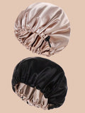 17901 1b-013 Gorro de seda para cabello 2 Pzas